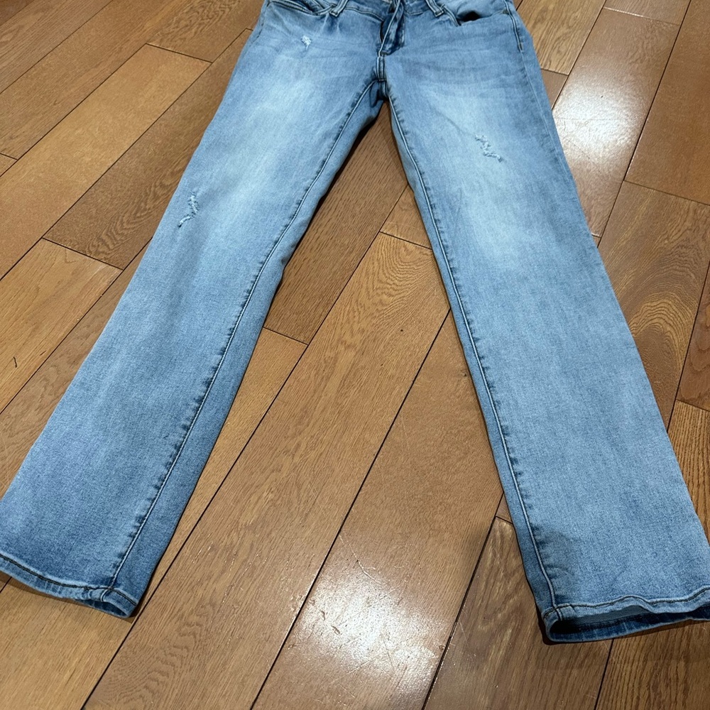 Kut from the Kloth Light Blue Straight Leg Jeans